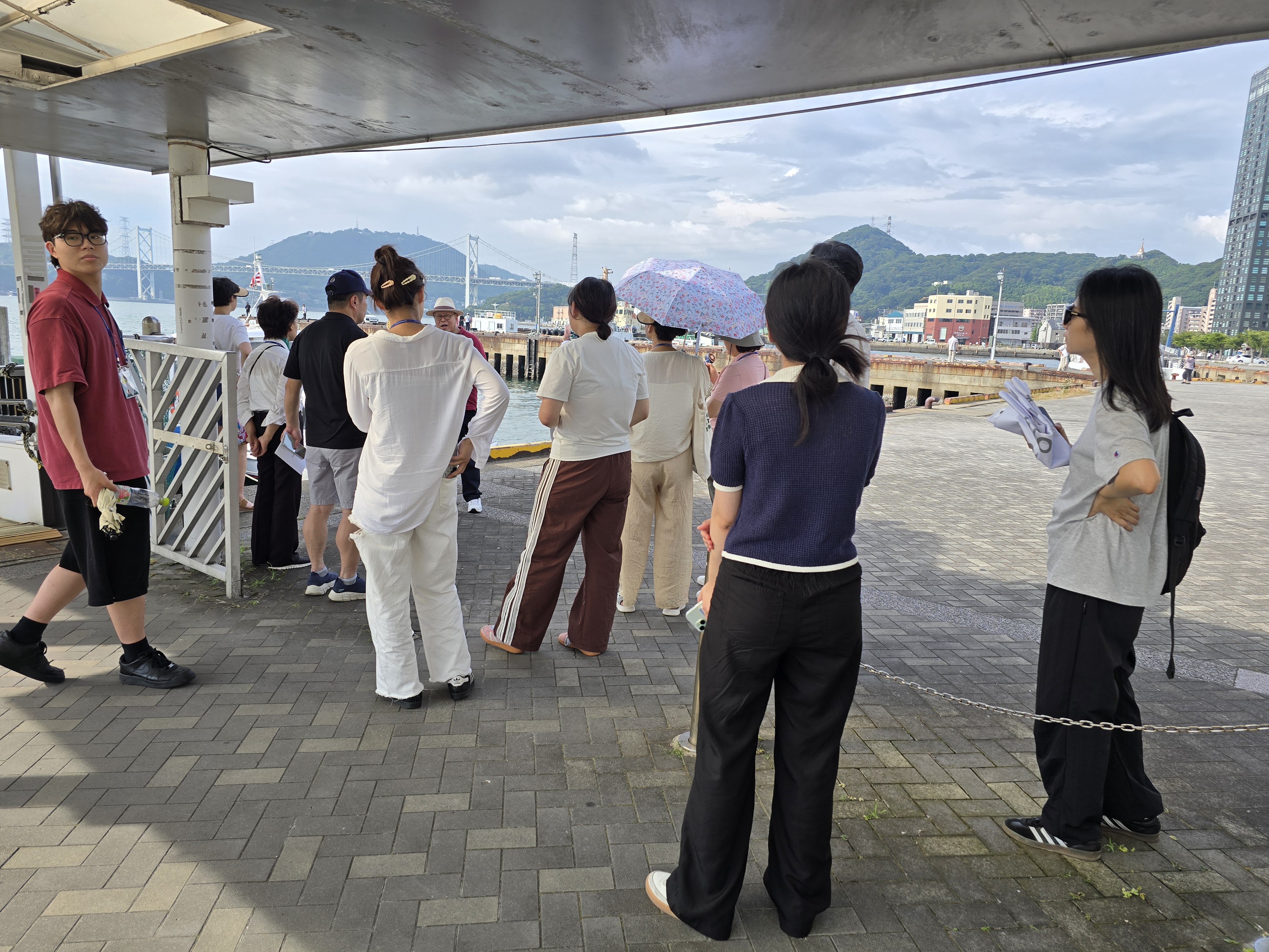 추도순례(간몬연락선 모지항 승선장)