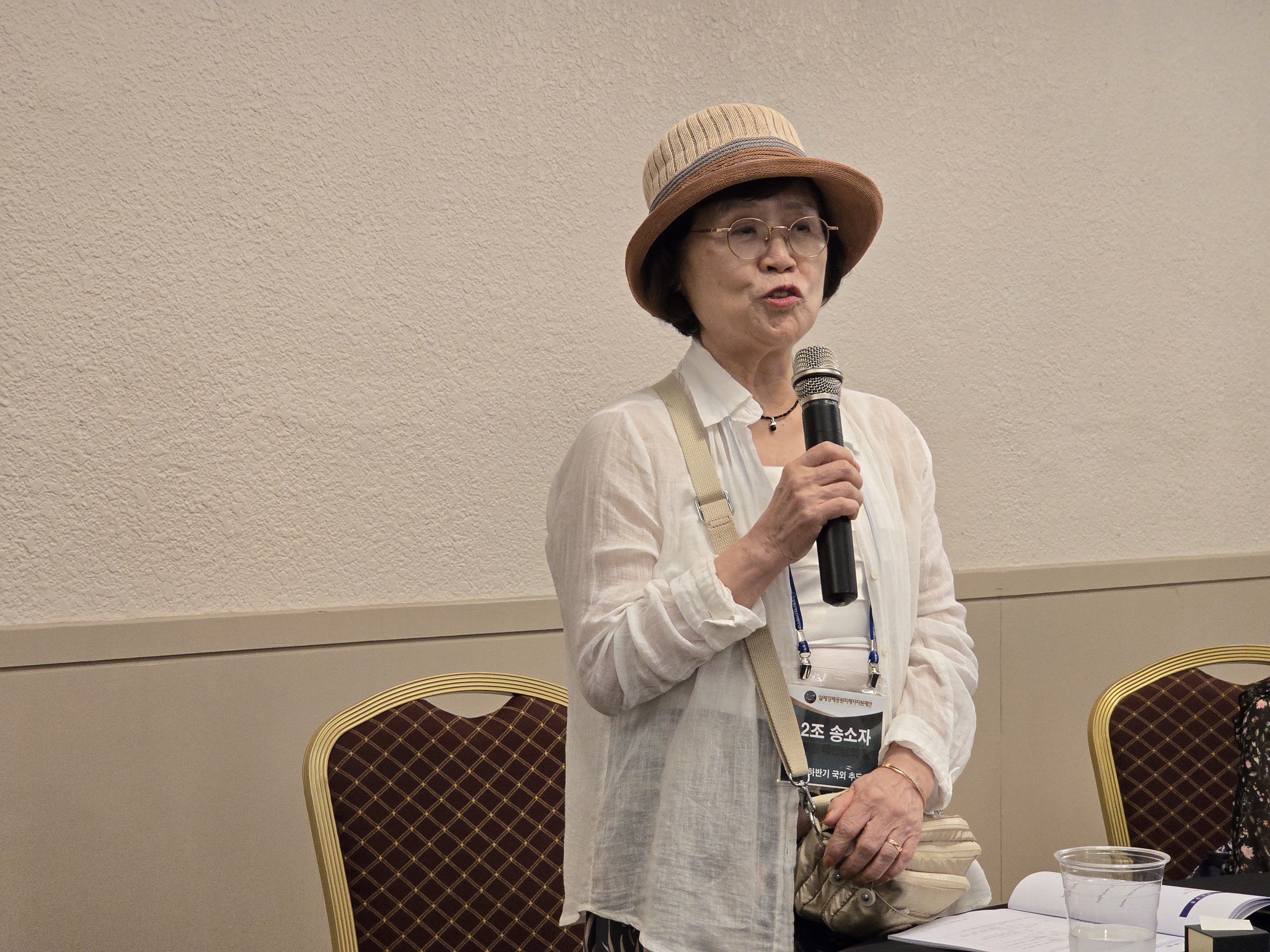 유족간담회 (유족 송소자님)