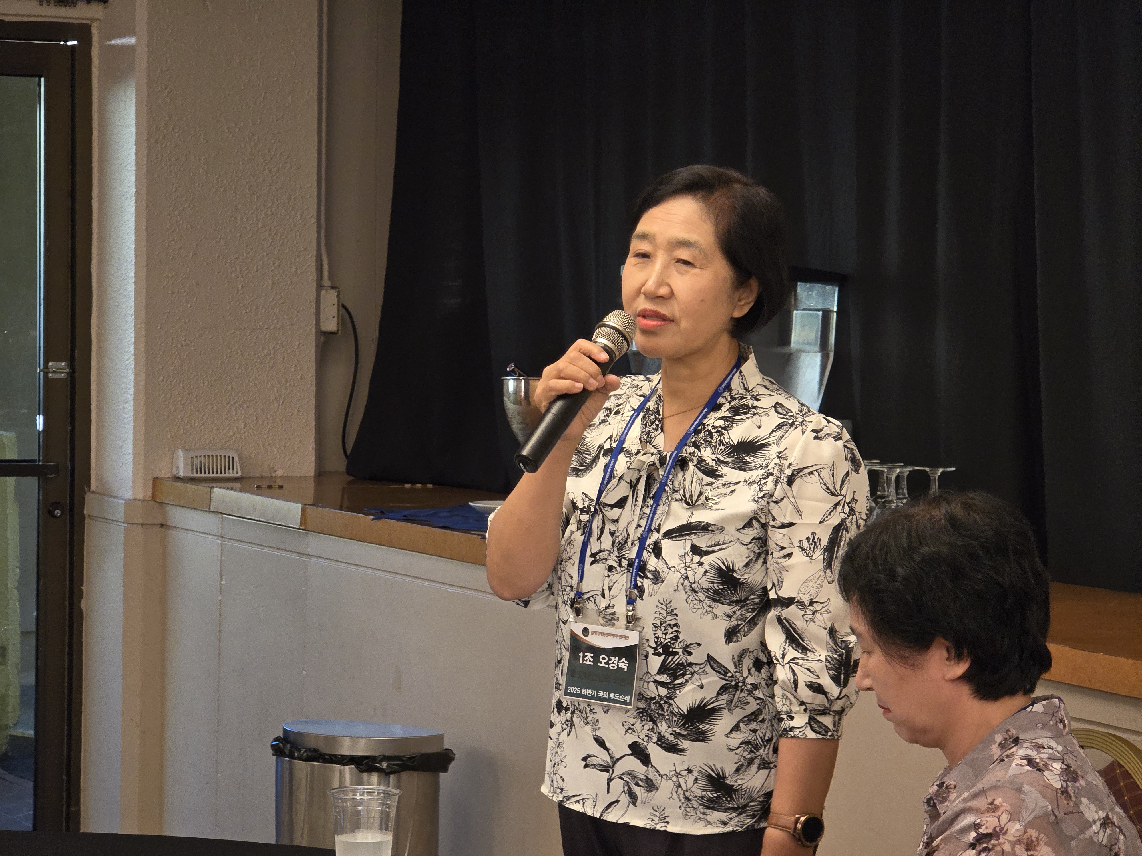 유족간담회 (유족 오경숙님)